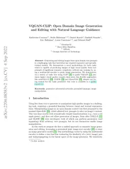 VQGAN-CLIP: Open Domain Image Generation and Editing with Natural
  Language Guidance