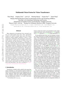 Multimodal Token Fusion for Vision Transformers