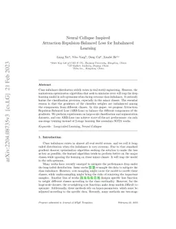 Neural Collapse Inspired Attraction-Repulsion-Balanced Loss for
  Imbalanced Learning