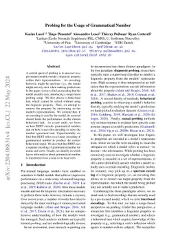 Probing for the Usage of Grammatical Number