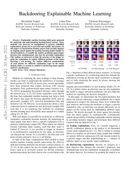 Backdooring Explainable Machine Learning