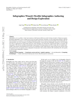 Infographics Wizard: Flexible Infographics Authoring and Design
  Exploration