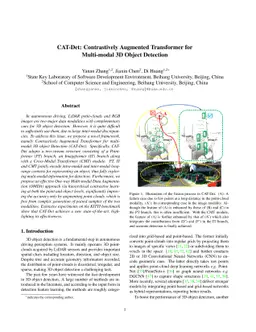 CAT-Det: Contrastively Augmented Transformer for Multi-modal 3D Object
  Detection