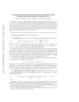 A Semismooth Newton Stochastic Proximal Point Algorithm with Variance
  Reduction
