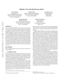 JShelter: Give Me My Browser Back