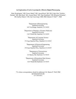 An Exploration of Active Learning for Affective Digital Phenotyping