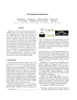 Text Spotting Transformers