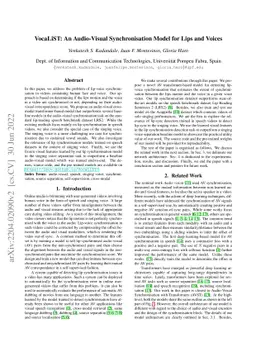 VocaLiST: An Audio-Visual Synchronisation Model for Lips and Voices
