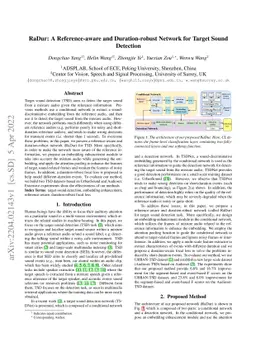 RaDur: A Reference-aware and Duration-robust Network for Target Sound
  Detection