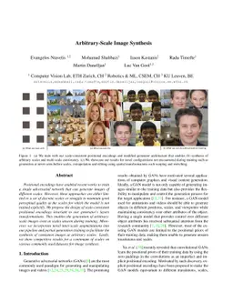 Arbitrary-Scale Image Synthesis