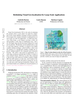 Rethinking Visual Geo-localization for Large-Scale Applications
