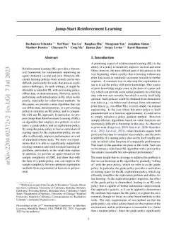 Jump-Start Reinforcement Learning