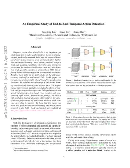 An Empirical Study of End-to-End Temporal Action Detection