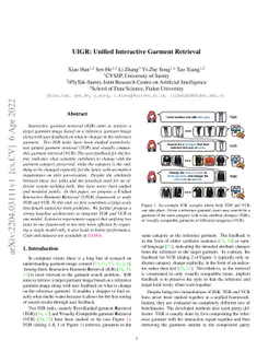 UIGR: Unified Interactive Garment Retrieval