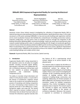 BIMxAR: BIM-Empowered Augmented Reality for Learning Architectural
  Representations
