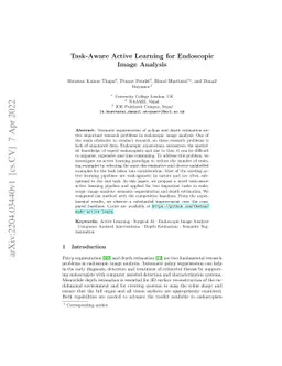 Task-Aware Active Learning for Endoscopic Image Analysis