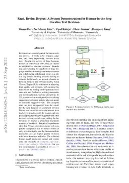 Read, Revise, Repeat: A System Demonstration for Human-in-the-loop
  Iterative Text Revision