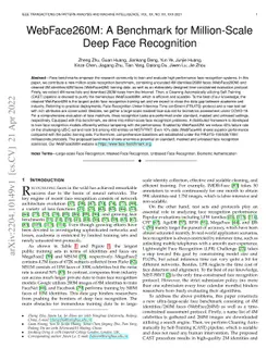 WebFace260M: A Benchmark for Million-Scale Deep Face Recognition