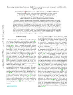 Revealing interactions between HVDC cross-area flows and frequency
  stability with explainable AI