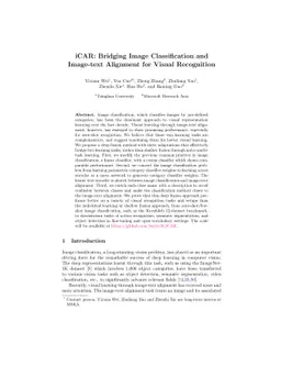iCAR: Bridging Image Classification and Image-text Alignment for Visual
  Recognition