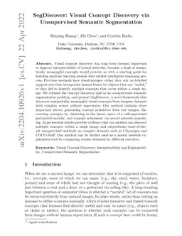 SegDiscover: Visual Concept Discovery via Unsupervised Semantic
  Segmentation