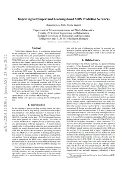 Improving Self-Supervised Learning-based MOS Prediction Networks