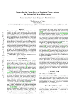 Improving the Naturalness of Simulated Conversations for End-to-End
  Neural Diarization