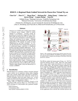 RMGN: A Regional Mask Guided Network for Parser-free Virtual Try-on
