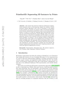 PointInst3D: Segmenting 3D Instances by Points