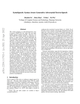 SyntaSpeech: Syntax-Aware Generative Adversarial Text-to-Speech