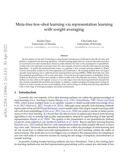 Meta-free few-shot learning via representation learning with weight
  averaging