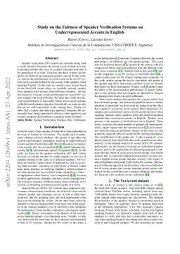 Study on the Fairness of Speaker Verification Systems on Underrepresented Accents in English