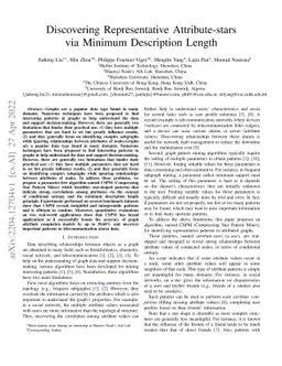 Discovering Representative Attribute-stars via Minimum Description
  Length