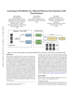 Learning to Parallelize in a Shared-Memory Environment with Transformers