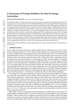 A Taxonomy of Prompt Modifiers for Text-To-Image Generation
