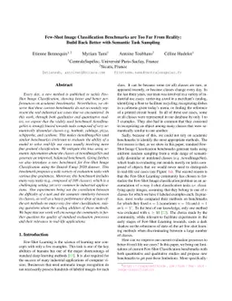 Few-Shot Image Classification Benchmarks are Too Far From Reality: Build
  Back Better with Semantic Task Sampling