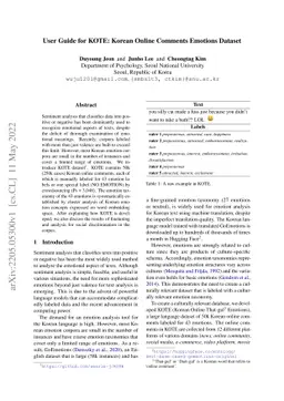 User Guide for KOTE: Korean Online Comments Emotions Dataset