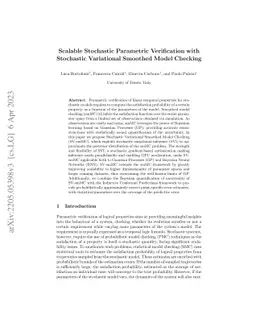 Scalable Stochastic Parametric Verification with Stochastic Variational
  Smoothed Model Checking