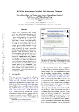 KETOD: Knowledge-Enriched Task-Oriented Dialogue