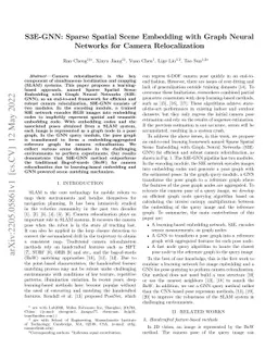 S3E-GNN: Sparse Spatial Scene Embedding with Graph Neural Networks for
  Camera Relocalization
