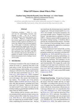 What GPT Knows About Who is Who