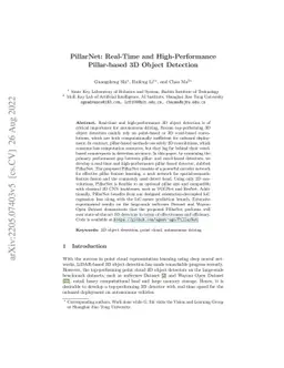 PillarNet: Real-Time and High-Performance Pillar-based 3D Object
  Detection