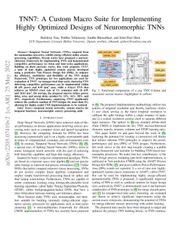 TNN7: A Custom Macro Suite for Implementing Highly Optimized Designs of
  Neuromorphic TNNs