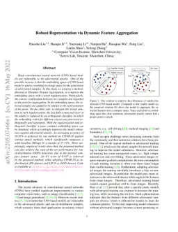 Robust Representation via Dynamic Feature Aggregation