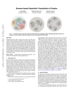 Browser-based Hyperbolic Visualization of Graphs