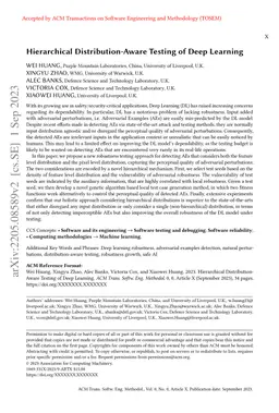 Hierarchical Distribution-Aware Testing of Deep Learning