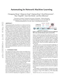 Automating In-Network Machine Learning