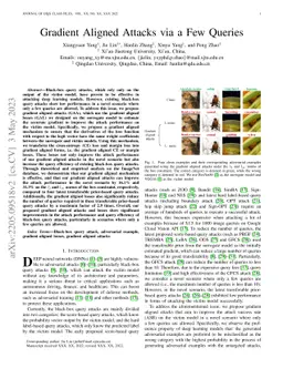 Gradient Aligned Attacks via a Few Queries