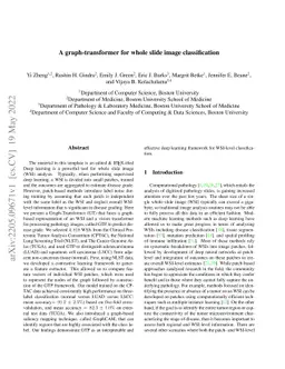 A graph-transformer for whole slide image classification