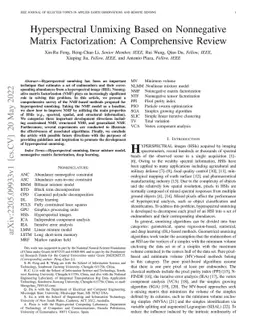 Hyperspectral Unmixing Based on Nonnegative Matrix Factorization: A
  Comprehensive Review